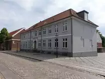 Ribe, Kunstmuseum im Riberhus in der Sankt Nicolaj Stra�e (09.06.2018)