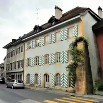 La Sarraz, Grand-Rue 8, La Cure / Secr�tariat paroissial - 2014.05.09