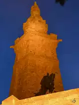 Das Kyffh�userdenkmal oder auch Barbarossadenkmal bei Bad Frankenhausen. (August 2018) 