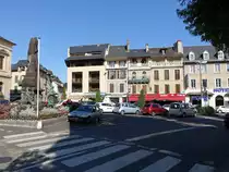 Espalion, Widerstandsdenkmal am Place de la Resistance (31.07.2018)