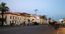 Abend in der 62000 Einwohner z�hlenden Stadt Viareggio in der Toskana, Provinz Lucca; 05.09.2018.
