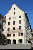 Blick auf das Hohe Haus (Zollernstra�e 29), Baujahr 1294, in der Altstadt von Konstanz.
[9.7.2018 | 10:40 Uhr]