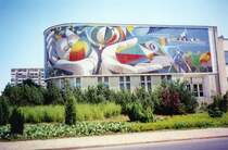 ERFURT, Neubaugebiet Nordh�user Strasse, ehem. ges. Zentrum, Zustand um 1984