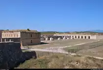 Blick auf einen Teil des Castell de Sant Ferran in Figueres (E), das gr��te Bauwerk Kataloniens und die gr��te Festung Europas aus dem 18. Jahrhundert.
[20.9.2018 | 13:10 Uhr]