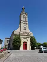 Saint-Est�phe, Saint Etienne Kirche, erbaut ab 1764 durch den Kaplan Marc-Antoine Lalanne (24.07.2018)