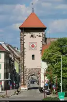 Blick auf das Bickentor in der Stadt Villingen-Schwenningen in westlicher Richtung.
[13.7.2018 | 10:43 Uhr]