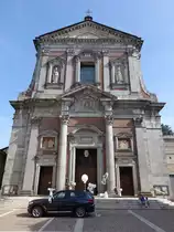Somma Lombardo, Propsteikirche Sant’Agnese, erbaut bis 1604 von Architekt Francesco Maria Richini (22.09.2018)