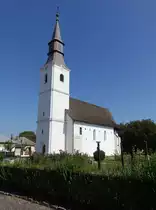 Tornyosp�lca, alte Reformierte Kirche, erbaut im 15. Jahrhundert durch die Familie Losonci (07.09.2018)