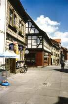 Altstadt M�hlhausen (Th�ringen). Aufnahme vom Sommer 1991