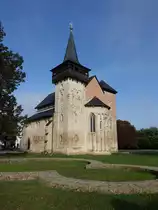 Boldva, romanische reformierte Tiere mit 2 Ostt�rmen, erbaut ab 1180 (05.09.2018)