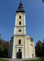 Hajdudorog, sp�tbarocke griechisch katholische Kirche, erbaut 1605 (05.09.2018)
