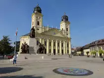 Debrecen, Gro�e Kirche, erbaut von 1805 bis 1827 durch Michaly Pechy (05.09.2018)