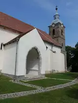 Matrasz�l�s, gotische St. Elisabeth Kirche, erbaut im 13. Jahrhundert (03.09.2018)