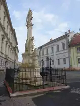 Esztergom, barocke Pests�ule am Mindszenty Hercegprimas Ter (03.09.2018)