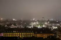 Z�rich vor Sonnenhochgang, fotografiert vor der Universit�t am 09.11.2018.