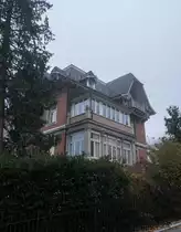 Eine sch�ne Villa (alpenl�ndischer Stil) in Z�rich Hottingen (November 2018).