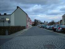 Am Abend des 11.03.2008 ein Blick in die Straupitzstra�e und zum deutschen Stadtzentrum