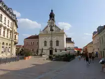 Pecs, Kapuzinerkirche St. Sebastian am Szechenyi Ter (31.08.2018)
