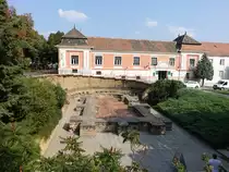 Pecs, Grundmauern einer fr�hchristlichen Basilika im Museum am Szent Istvan Ter (31.08.2018)