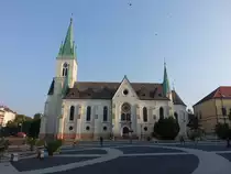 Kaposvar, neugotische Liebfrauenkirche, erbaut bis 1886 durch Otto Tandor (31.08.2018)