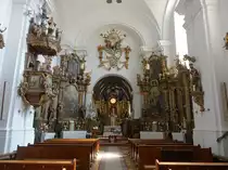 Andocs, barocke Alt�re in der Wallf. Kirche Maria Himmelfahrt (30.08.2018)