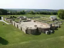 Somogyvar, Klosterruine am Geschichtsdenkmalsh�gel Somogyvari T�rtenelmi Emlekhegy (30.08.2018)