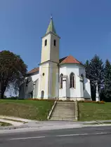 Zalatarnok, barocke kath. St. Anna Kirche, erbaut 1777 (29.08.2018)