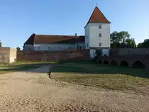 Sarvar, Renaissance Wasserburg N�dasdy, erbaut bis 1560 (27.08.2018)