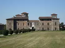 Cavernago, Castello,  urspr�nglich Besitz des Domkapitels von Bergamo, erweitert von Bartolomeo Colleoni (29.09.2018)