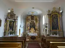 Oppersdorf, barocke Alt�re in der kath. St. Bartholom�us Kirche (25.03.2018)