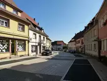 Lauterburg (Lauterbourg) im Unterelsa�, Blick in die Hauptstra�e, Sept.2017