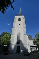 Die St. Laurentiuskirche Ende Juli 2018 in Antwerpen.