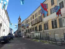 Asti, historische H�user am Corso Vittorio Alfieri (02.10.2018)