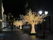 Ein n�chtlicher Spaziergang in der russischen Hauptstadt Moskau. (Mai 2016)