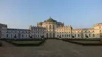 Nichelino, Jagdschloss Stuginigi, erbaut ab 1729 durch den Architekten Filippo Juvarra f�r die Herz�ge von Savoyen (04.10.2018)