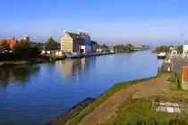 Blick von der Br�cke B239 die �ber den Mittellandkanal geht am Aufnahme vom 11 August  2018