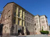 Rivoli, Schloss, erbaut von 1711 bis 1713 nach Pl�nen von Michelangelo Garove (04.10.2018)