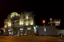 Nachts unterwegs auf den Stra�en von Moskau. (Mai 2016)