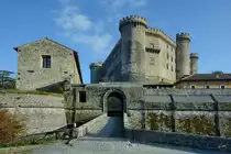 Das Castello Orsini-Odescalchi ist ein bemerkenswertes Beispiele f�r die Milit�rarchitektur der italienischen Renaissance. (Bracciano, Dezember 2015)