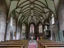 Kloster Hirsau, sp�tgotischer Innenraum der Marienkapelle (01.05.2018)