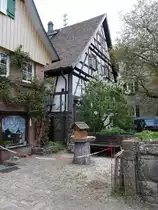 Zavelstein, historisches Fachwerkhaus im St�dle (01.05.2018)