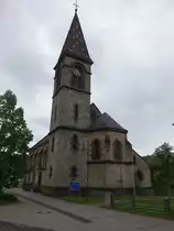 Fischingen, kath. St. Margaretha Kirche, neugotisch erbaut 1900 nach Pl�nen des Stuttgarter Architekten Raisch (10.05.2018)