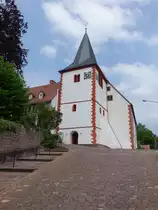 H�chst im Odenwald, Klosterkirche, erbaut von 1566 bis 1568 (13.05.2018)