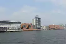 Hamburg-Altona am 30.4.2019: die Perlenkette an der Elbe, Geb�udeensemble an der Gro�en Elbstra�e /