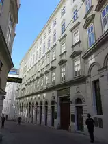 Wien, Synagoge in der Seitenstettengasse, erbaut von 1825 bis 1826 durch Josef Kornh�usel (20.04.2019)