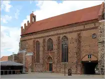 Ziesar. Die Burgkapelle St. Peter und Paul der Burg Ziesar wurde 1470 geweiht. Heute dient sie der r�m. kath. Kirchengemeinde des Ortes als Kirche. 14.05.2019