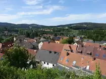 Ausblick auf die Altstadt der Oberpf�lzer Stadt Pleystein (20.05.2018)