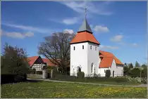 Swolowo (Schwolow). Die Kirche des Dorfes wurde um 1400 erbaut. Der Ort beherbergt ein sehenswertes Freilichtmuseum. 11.05.2019