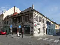 Klatovy / Klattau, Sgrafitto Haus in der Stra�e Planicka (25.05.2018)