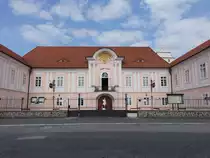 Hradek u Su�ice, Barockschloss, heute Hotel und Museum f�r Franti�ek Pravda (25.05.2018)